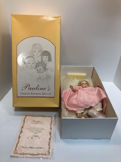 Porcelain PAULINE'S Limited Edition Dolls Natalie #205/950