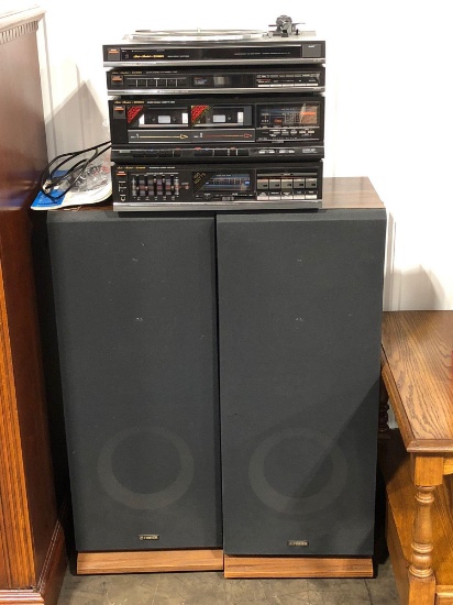 FISHER Stereo System(model 8645D)