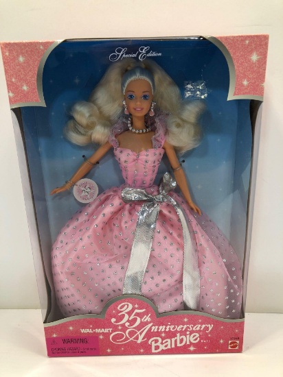 Special edition WALMART 35th anniversary BARBIE(NIB)