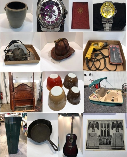 Antiques, Collectibles, Tools, Household and more!