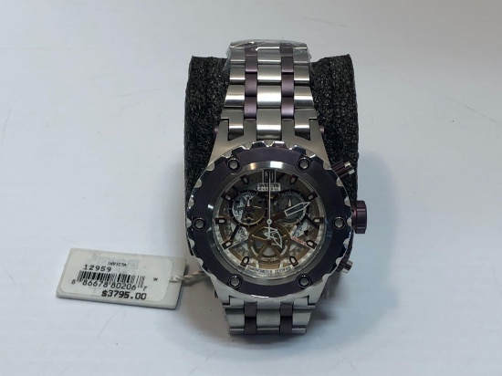 Jason Taylor for Invicta men's watch(Flame-Fusion Crystal Swiss Made Limited Edition 633/999)