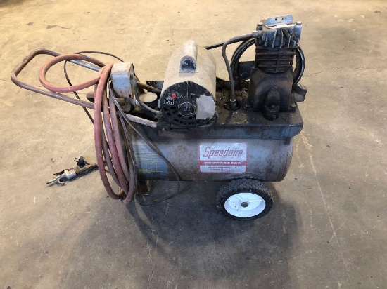 Vintage SPEEDAIRE air compressor