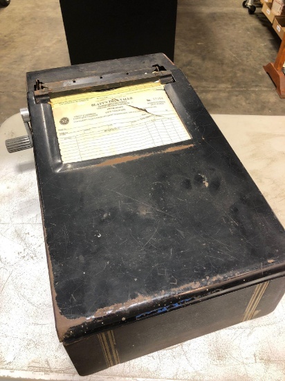 Vintage STANDARD receipt register(model 1403)