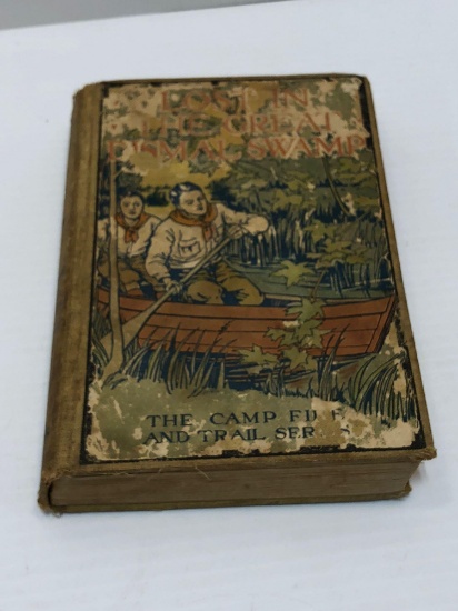 Antique book(Lost in the Great Dismal Swamp) copyright 1913