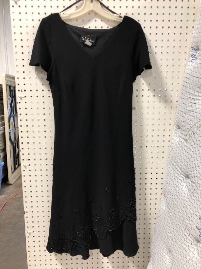 S.L. Fashions size 12 beaded dress