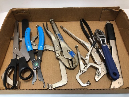 Scissors,vise grips, specialty pliers, more