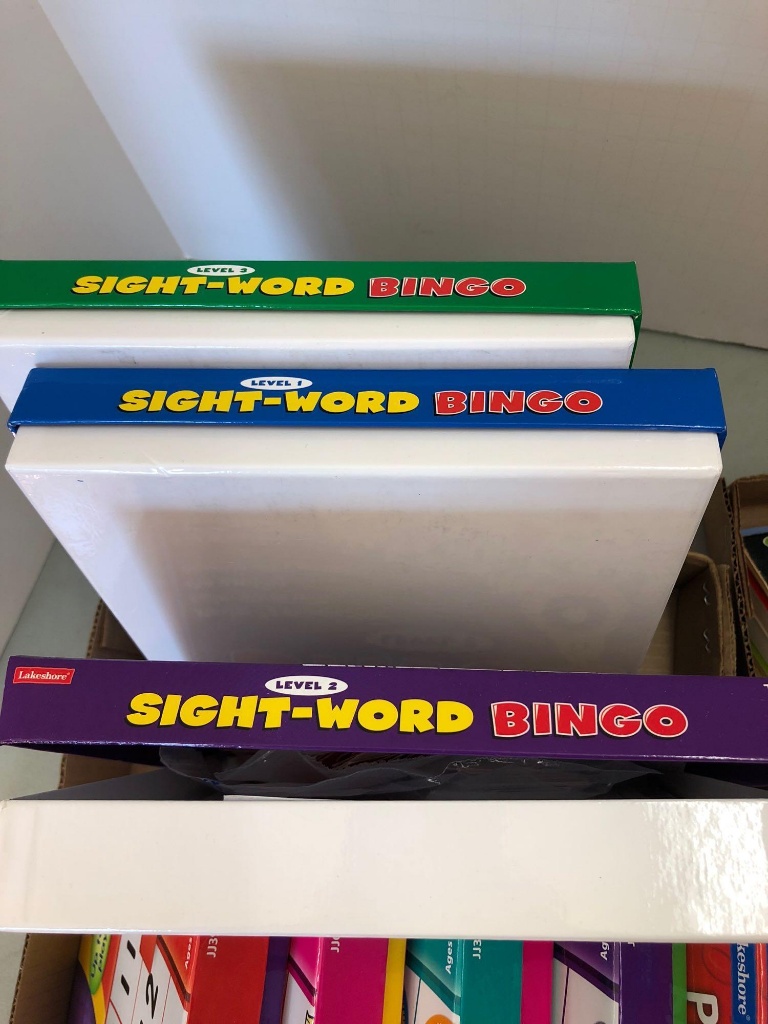Lakeshore Sight Word Bingo Level 1 