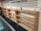 Handcrafted wooden shelf unit