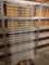 2 sections wire wall display racks/ hooks and hanging hardware