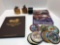 Wildlife patches,1985 Duck Stamp/portfolio,2 handcrafted/pewter wildlife keepsakes,more