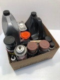 Antifreeze, bar and chain oil, parts cleaner, primer, more (cannot ship liquids and chemicals)
