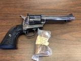 Firearms/ammunition COLT New Frontier revolver with xtra original wooden handles(single action