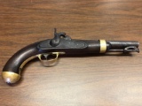 Firearms/ammunition ASHTON DRAGOON percussion pistol(model 1842;no serial;caliber unknown)