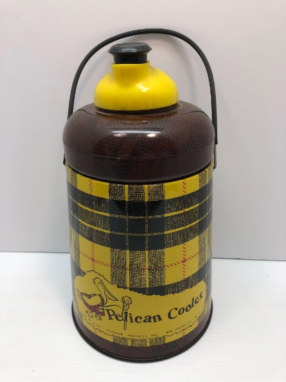 Vintage PELICAN COOLER water jug/bail handle