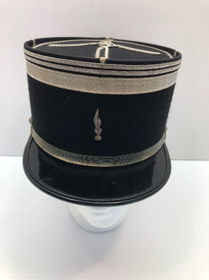Vintage France FRENCH GENDARME officers KEPI visor hat