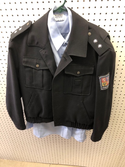 CZECH REPUBLIC police uniform (blazer, shirt, pants)