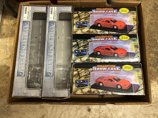 Plastic display cases(for die cast cars)