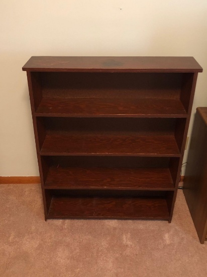 Handcrafted ply wood bookcase