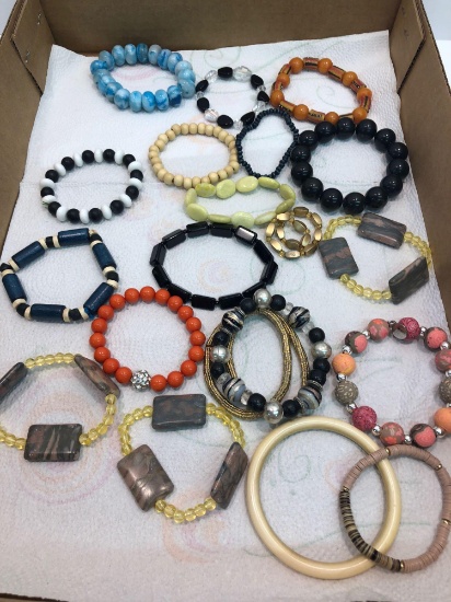 Costume jewelry (bracelets)