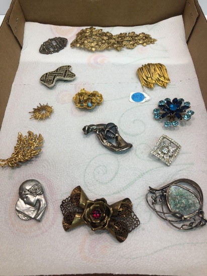 Costume jewelry (brooches,pins)