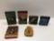 Vintage tobacco advertising tins,RAMESES II CIGARETTE BOX,PRINCE ALBERT tobacco pouch