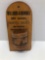 Vintage wooden advertising WILLIAMS&GRANDALL DRY GOODS match safe/holder(ANDOVER,NY)