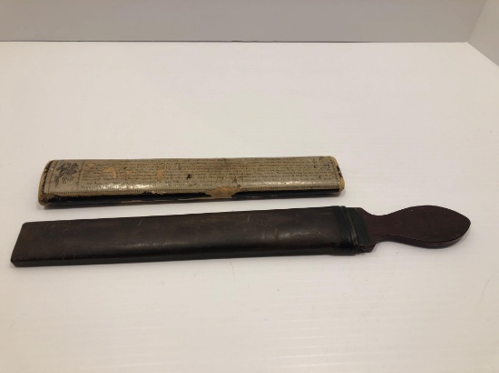 Vintage EMERSON elastic razor strap