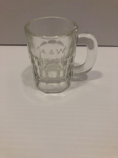 Vintage A&W ROOT BEER miniature mug