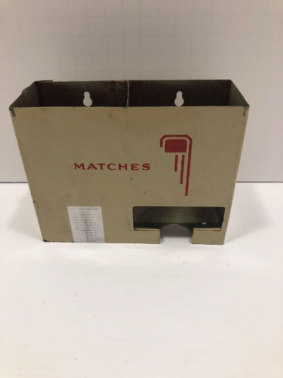 Vintage tin/litho COLUMBUS SPECIALTY CO. Match dispenser