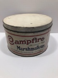 Vintage CAMPFIRE MARSHMALLOWS tin