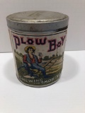 Vintage PLOW BOY Chewing &Smoking tobacco tin
