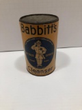 Vintage BABBITTS CLEANSER can(unopened;can not ship liquids and chemicals)