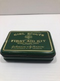 Vintage GIRL SCOUTS Official First Aid Kit by JOHNSON &JOHNSON/contents(Circa 1939)