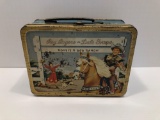 Vintage AMERICAN THERMOS metal ROY ROGERS and DALE EVANS Double R Bar Ranch lunch box