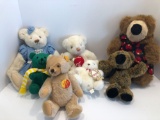 Stuffed bears (2- GUND, original STEIFF TEDDY BEAR)