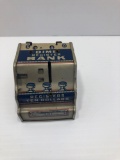 Vintage tin/litho register coin bank