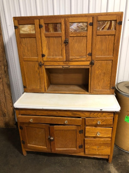 Antique Hoosier style cabinet