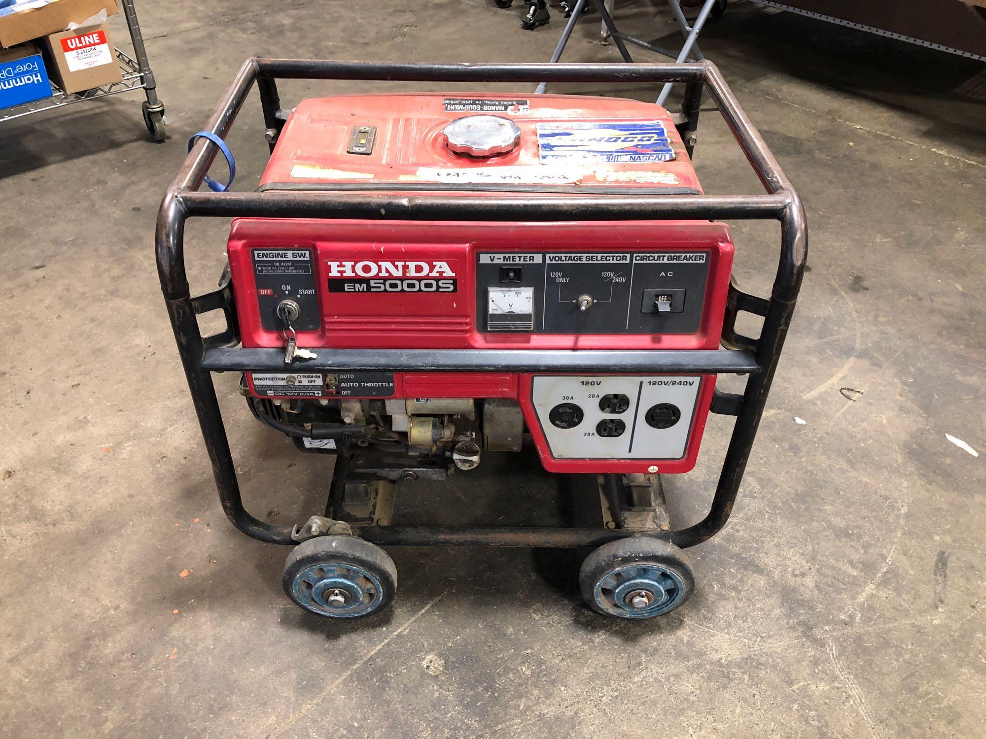 Generador Honda Em5000s Honda EM5000S Generator | Honda Generators