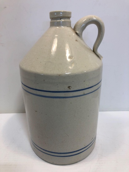 Vintage stoneware handled jug