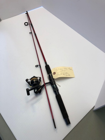 SILVER STAR 4'6" fishing rod/SHAKESPEARE ALPHA (USP225) fishing reel