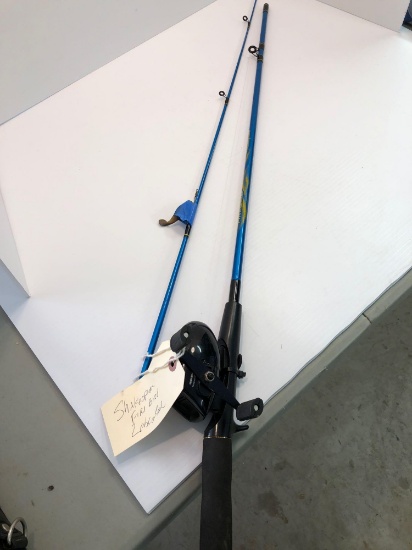 SHAKESPEARE FIREBIRD (SC14572M) 5'6" medium action rod/ZEBCO BULLET fishing reel