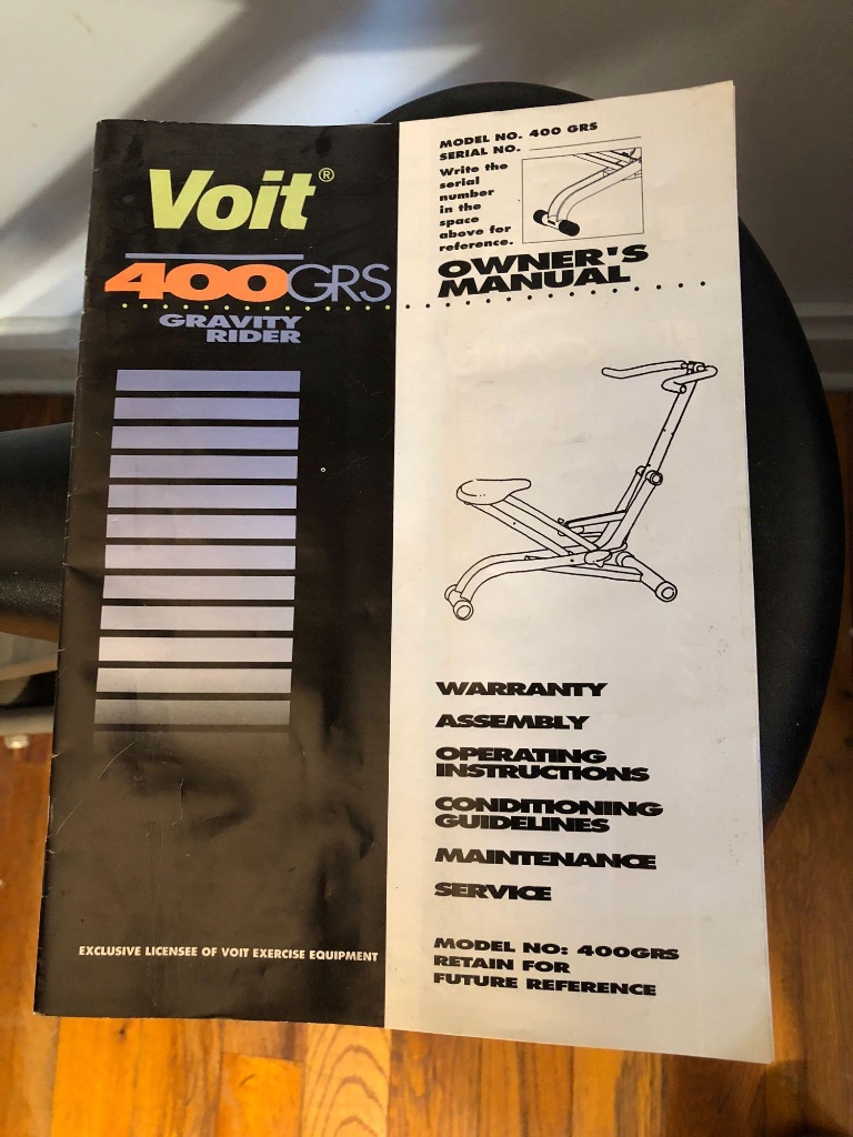 Voit 400 Grs Gravity Rider Exercise Machine Estate Personal Property Sporting Goods Exercise Fitness Online Auctions Proxibid Voit 400 Grs Gravity Rider Exercise Machine Estate Personal Property Sporting Goods Exercise Fitness Online Auctions Proxibid