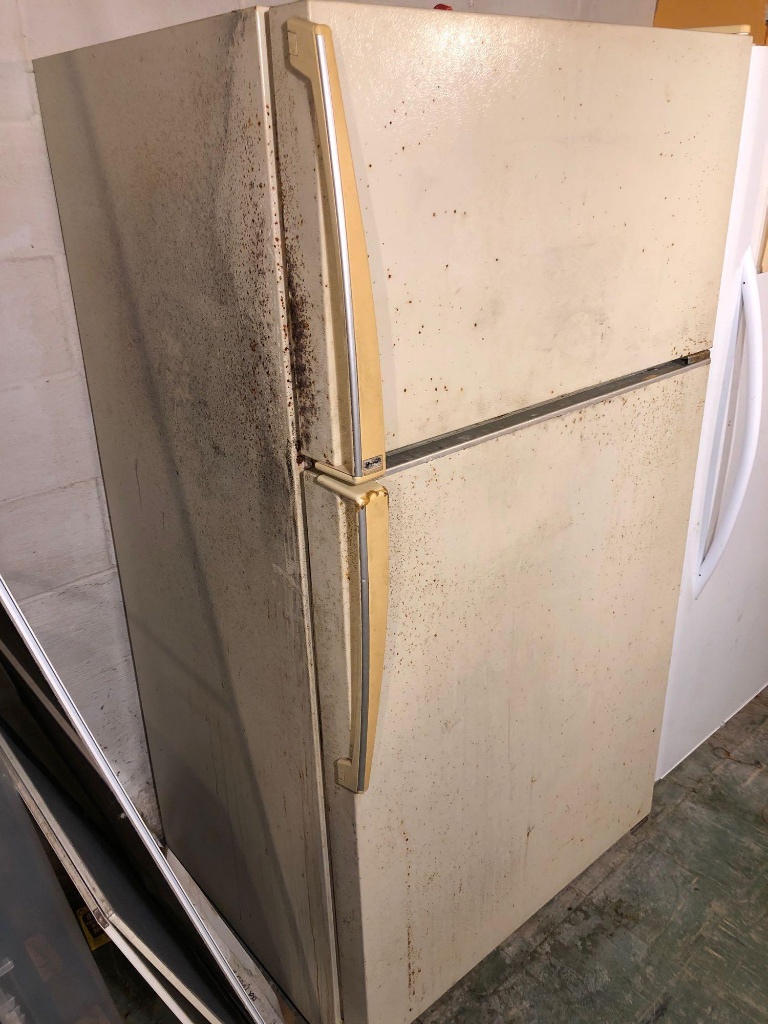 Amana Refrigerator Freezer Model Tz19ql Very Heavy In Basement Must Bring Help Estate Personal Property Major Appliances Refrigerators Freezers Online Auctions Proxibid