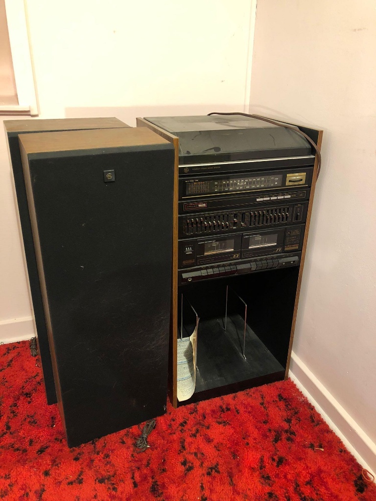 general electric vintage speakers