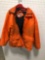 WINCHESTER blaze orange hunting coat(size XL)