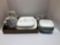 CORELLE  Shadow Iris dishes