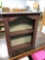 Wooden hanging plate/knickknack cabinet