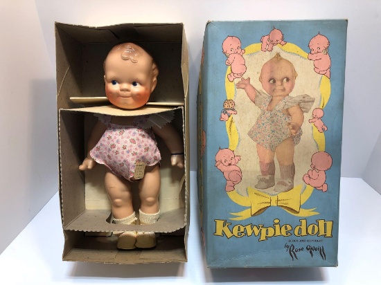 Vintage Scootles KEWPIE DOLL by Rosie O'Neill with original box
