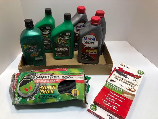 Motor oil, pest glue boards, Smart Tube inner tube(cannot ship liquids and chemicals)