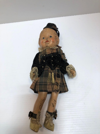 Antique Scottish doll